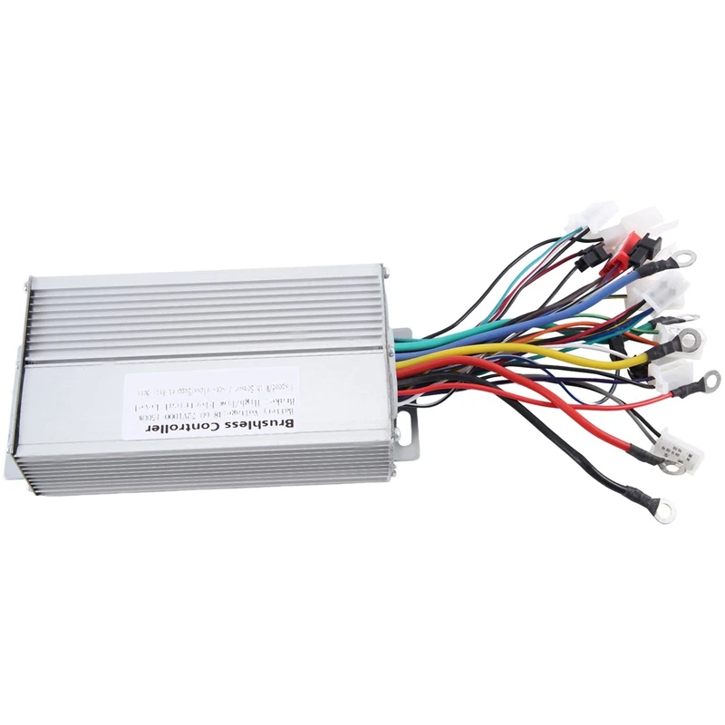 2X 48V 60V 64V 72V 1000W 1500W Electric Controller 12 Tube Dual Mode E-Bike Brushless Controller Speed Motor