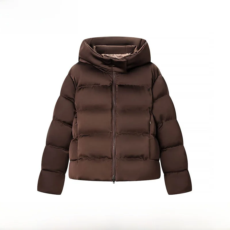 

Теплое хлопковое пальто для женщин, модное, с ручной вышивкой, осенне-зимнее, новинка, удобное для повседневной носки