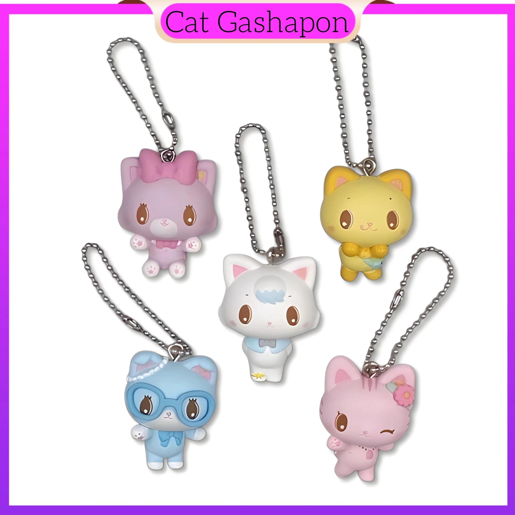 TAKARA TOMY Gashapon Capsule Japan Anime Mewkledreamy Cute Cats Kitty Dolls Gacha Toys Boys Girls Gifts