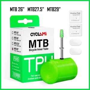 CYCLAMİ-bisikletin iç borusu ultra hafif, lastik, TPU Malzeme, valf Fransızca, çok hafif, oksidasyon önleyici, 26 En iyi 10 satış pnel aro 29 mtb - №2