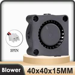 Gdstime DC 24V 40x40x15mm Turbo Blower 4015 Centrifugal Radial Fan 40MM Brushless Cooler for DIY 3D Printer Extruder Humidifier