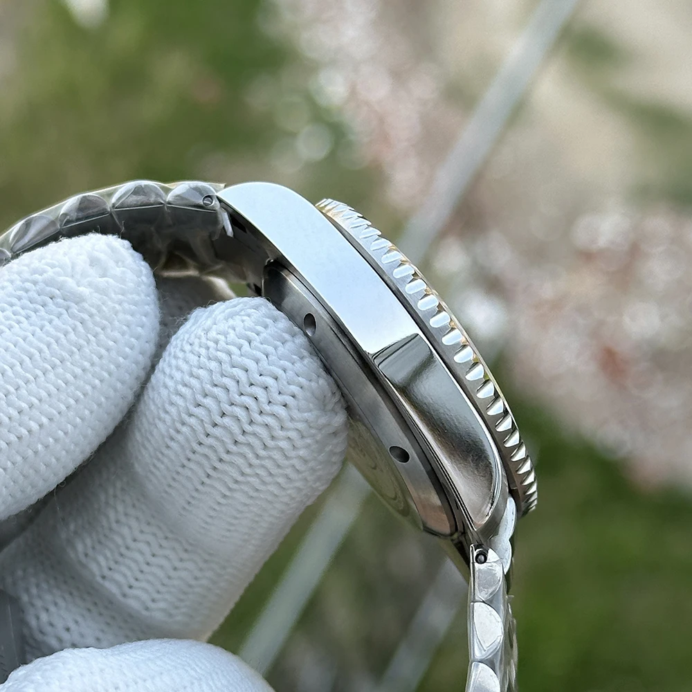 STEELDIVE Męski Zegarek Nurkowy 40.5mm Automatyczny Mechaniczny Zegarek na Rękę 30Bar Wodoodporny BGW-9 Luminescencyjny Szafirowy NH35 Szafirowa Luneta