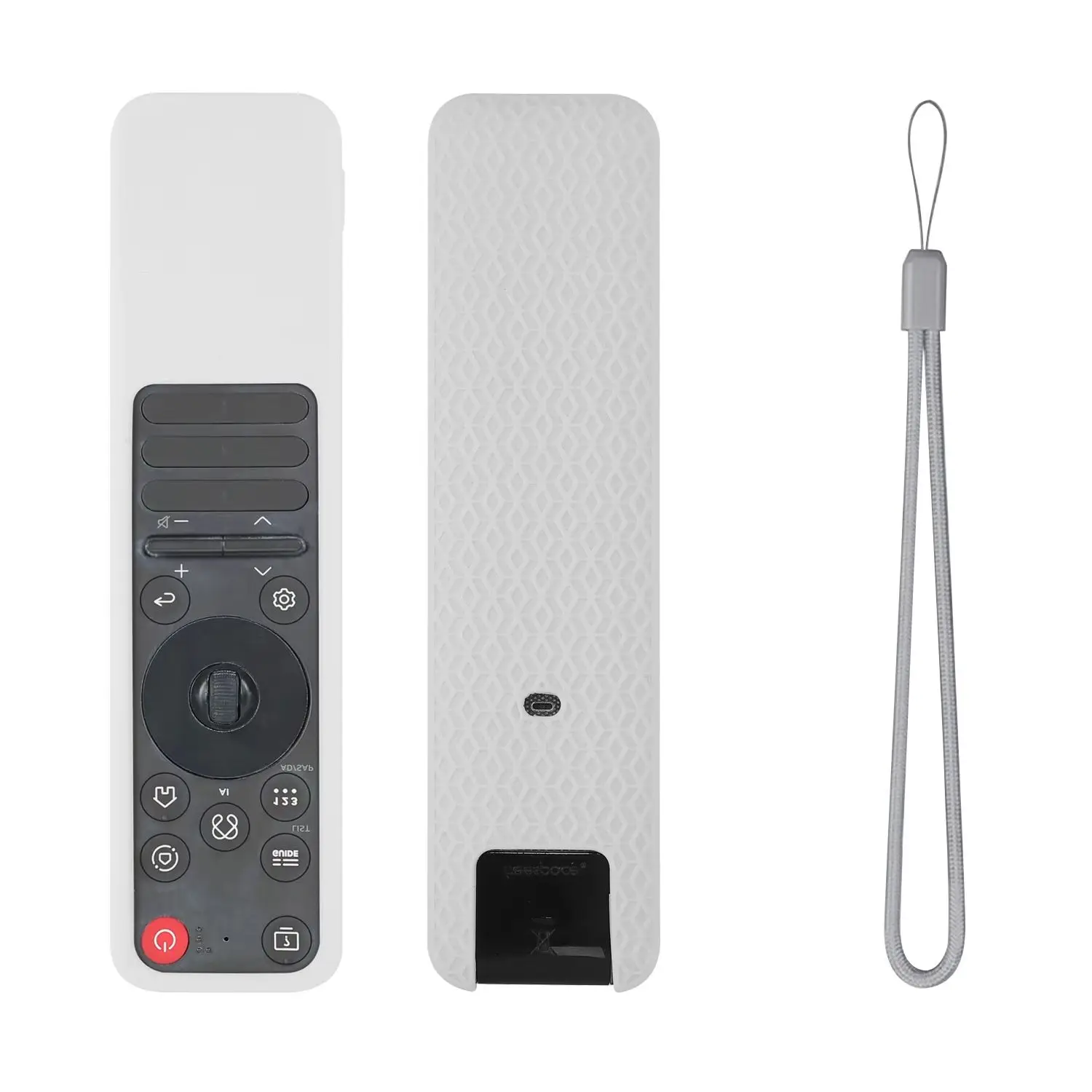 

Silicone Case Housing for LG MR-25GA Remotes NonSlip Texture Shell Soft Protective Cover