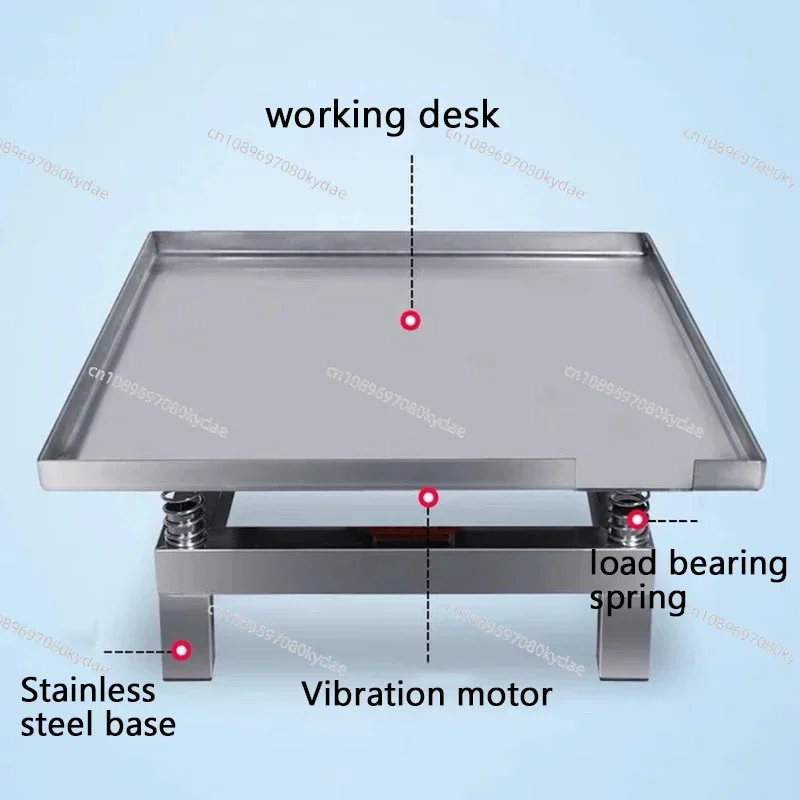 

50X50Cm Stainless Steel Concrete Test Block Vibration Table Small Experimental Vibration Platform Vibration Table Test 110V/220V