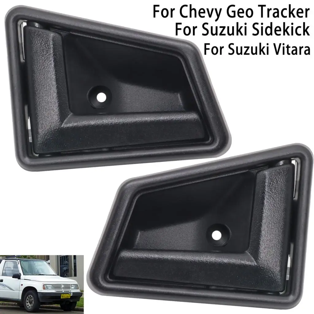 Klamka wewnętrzna wewnętrzna lewa prawa przednia tylna do Suzuki Vitara SE416 SV620 SV420 Chevy Geo Tracker 1989 1998