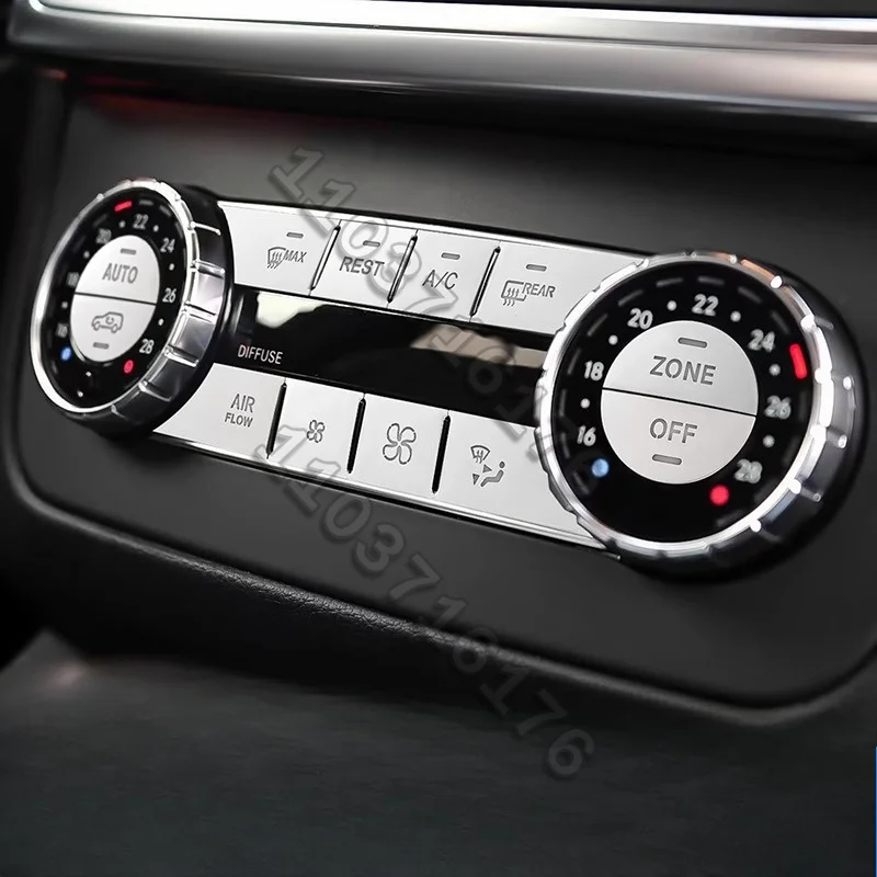 AC Knob Switch Air Volume Button Patch for Mercedes-Benz ML350 GL400 GLE320 GLS450 Interior Modification Accessories