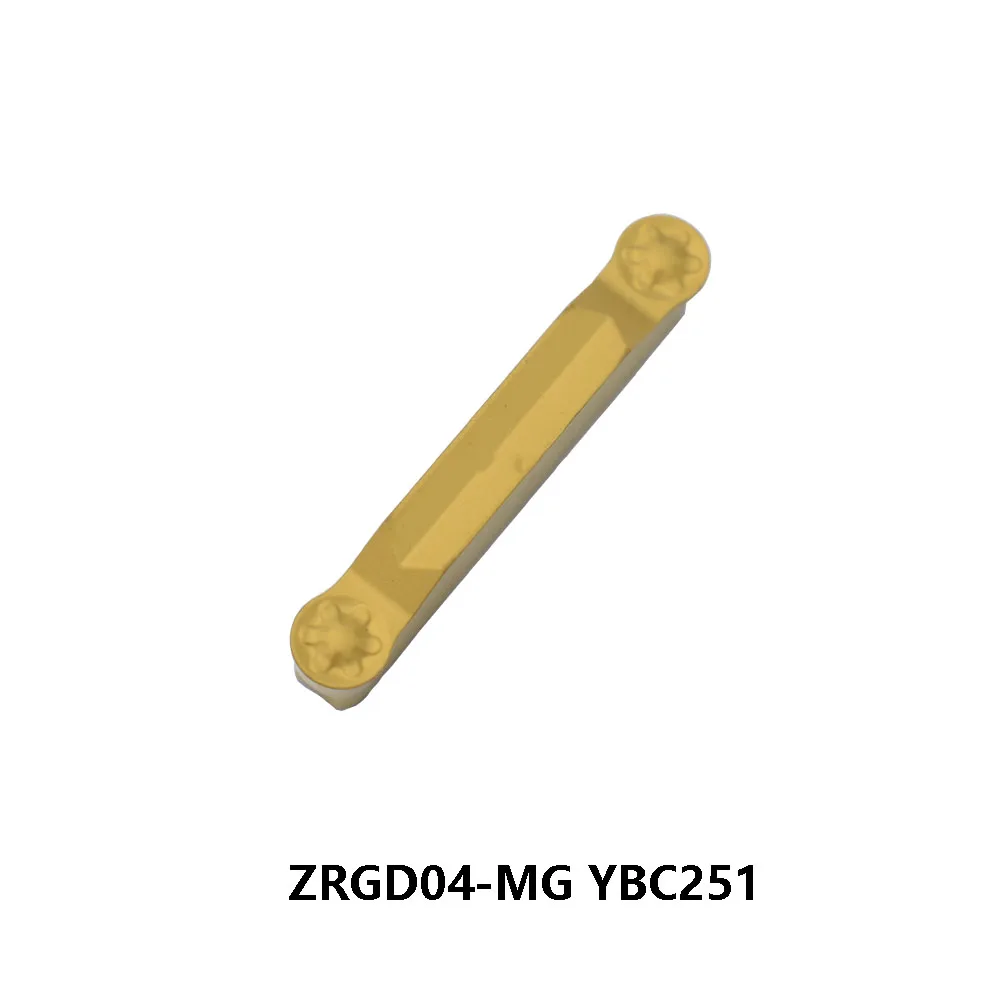 Original ZRGD04-MG YBC251 YBG202 YBG205 YBG302 Carbide Inserts CNC Cutter ZRGD04 MG Turning Tools Machine Lathe BEYOND Blades