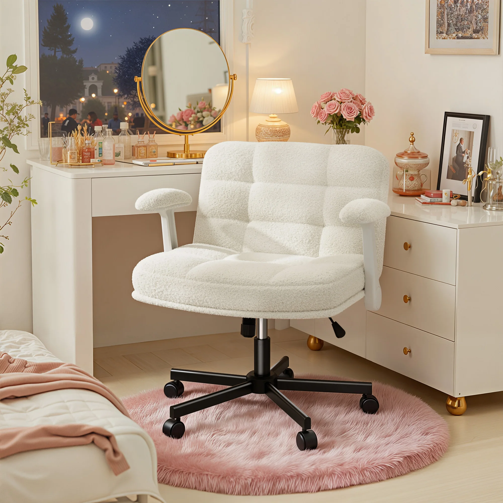 Office X Furniture - Krzesło biurowe EnHomee Criss Cross z
