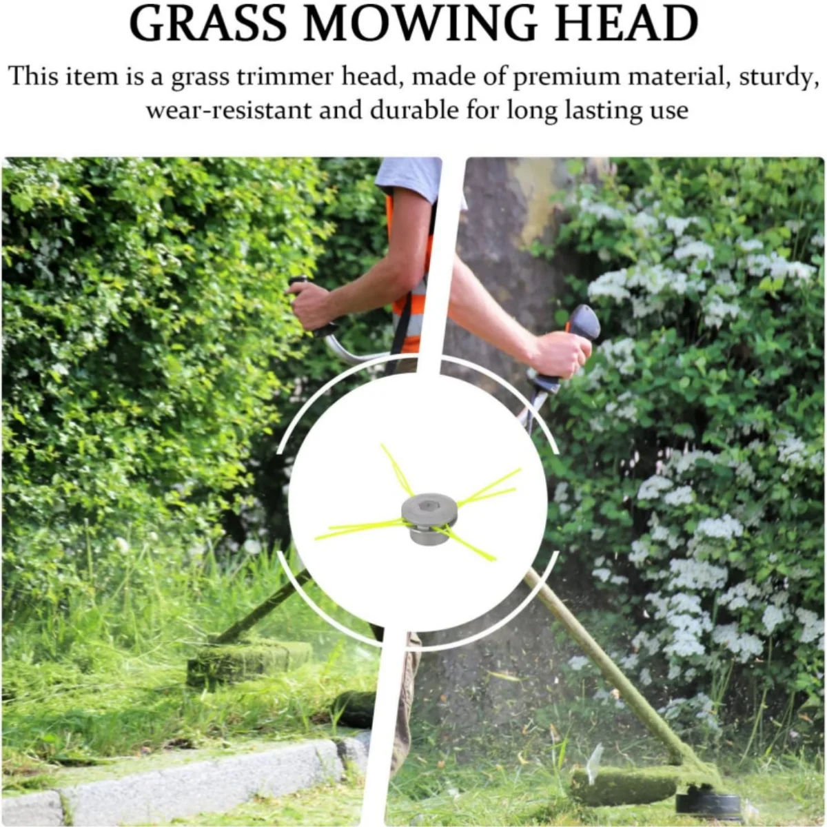 الانتهازي رئيس العالمي الألومنيوم سلسلة الانتهازي العشب آلة تقطيع الفراشي سلسلة مجموعة بكرة حزمة الكهربائية الانتهازي ستريمر رئيس التبعي