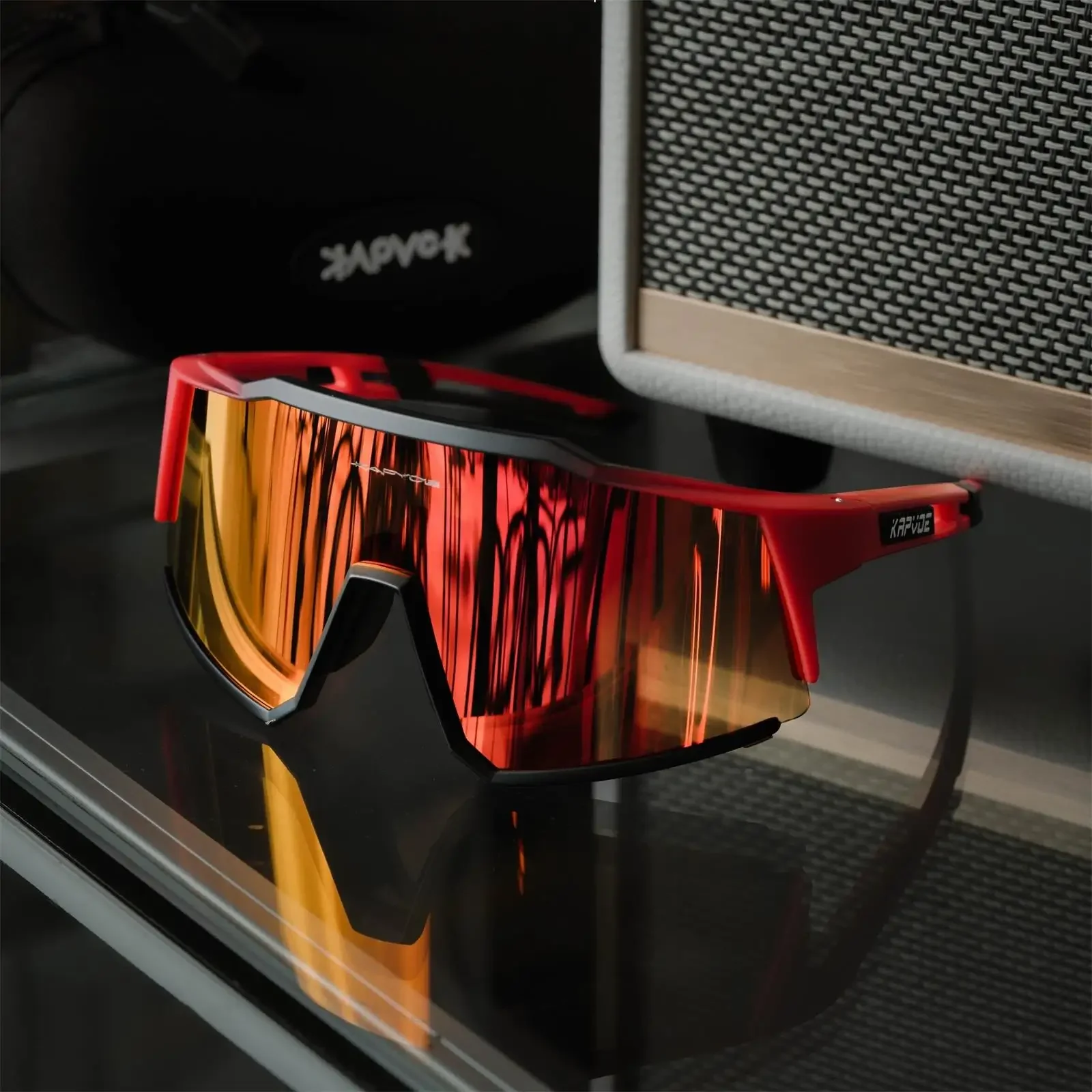 Kapvoe Outdoor Sunglasses Black 6