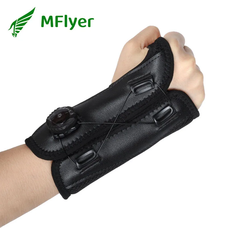 Knob Hand Brace Wrist Support Adjustable Wrist Splint Brace for Carpal Tunnel Tendonitis Sprains Sports Wrist Protector