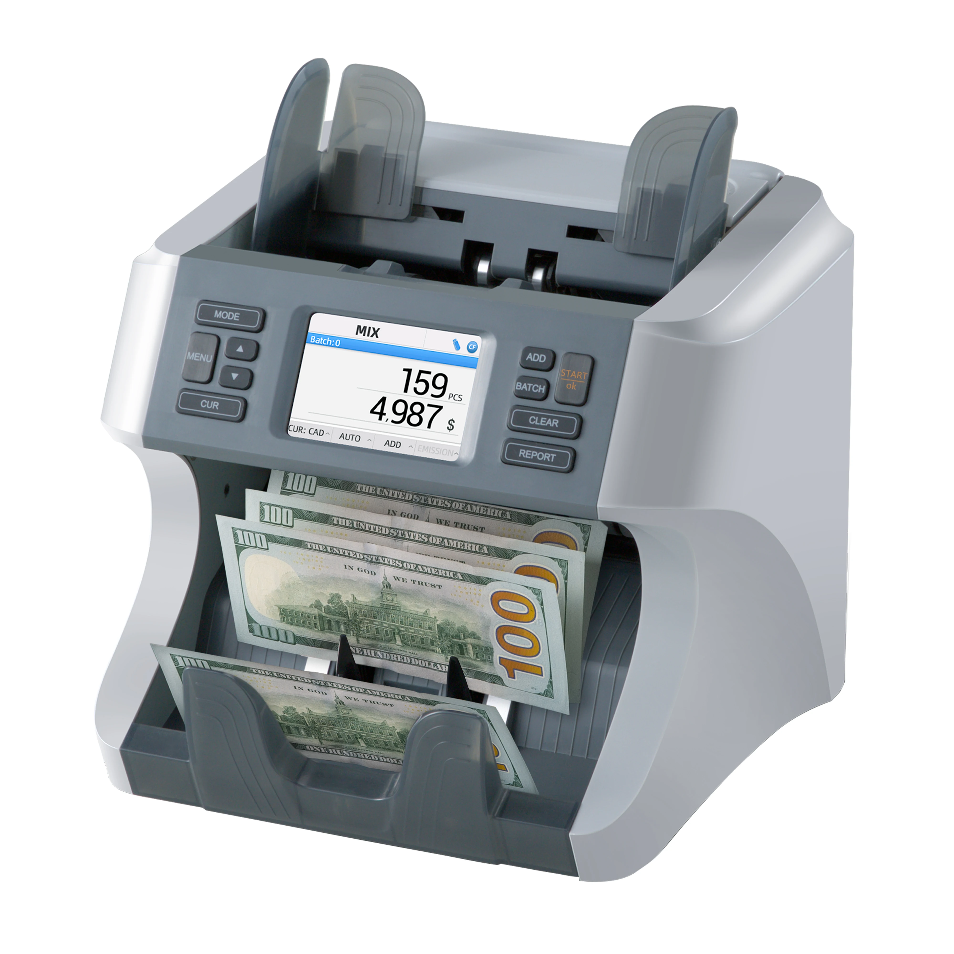 Banknote Detection Bill Counter Currency Cash Counting Machine Lottery Ticket Counters All Curency Paper Count