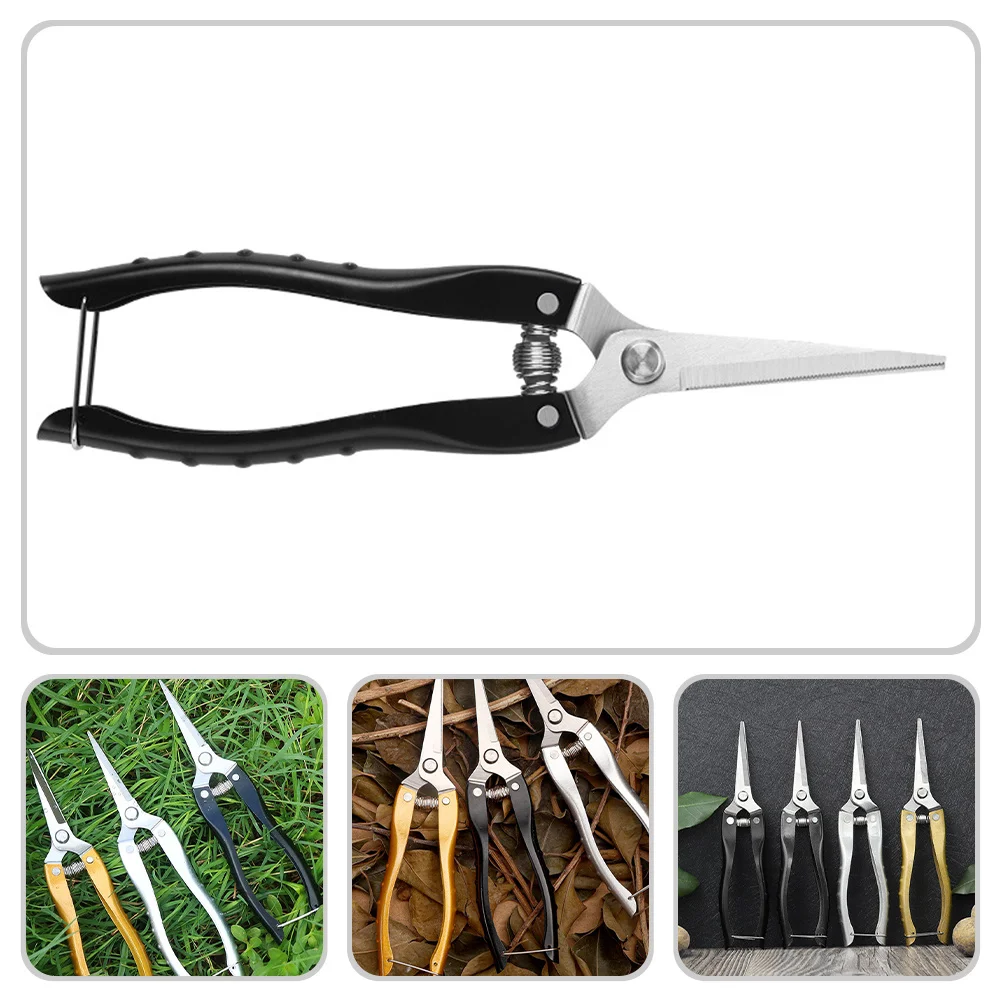 2pcs Pruning Shears Garden Tools Stainless Steel Heavy Duty Gardening Hand Tools For Branches Flowers Plant Trimmers Outdoor Use