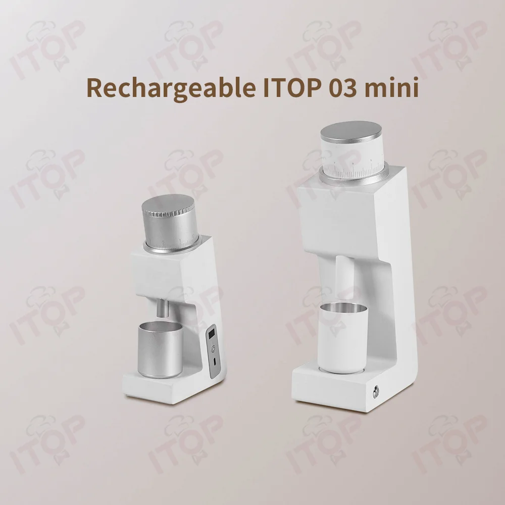 

ITOP 03 Mini Coffee Grinder Type C Rechargeable Portable 38mm Six-core Stainless Steel Burr