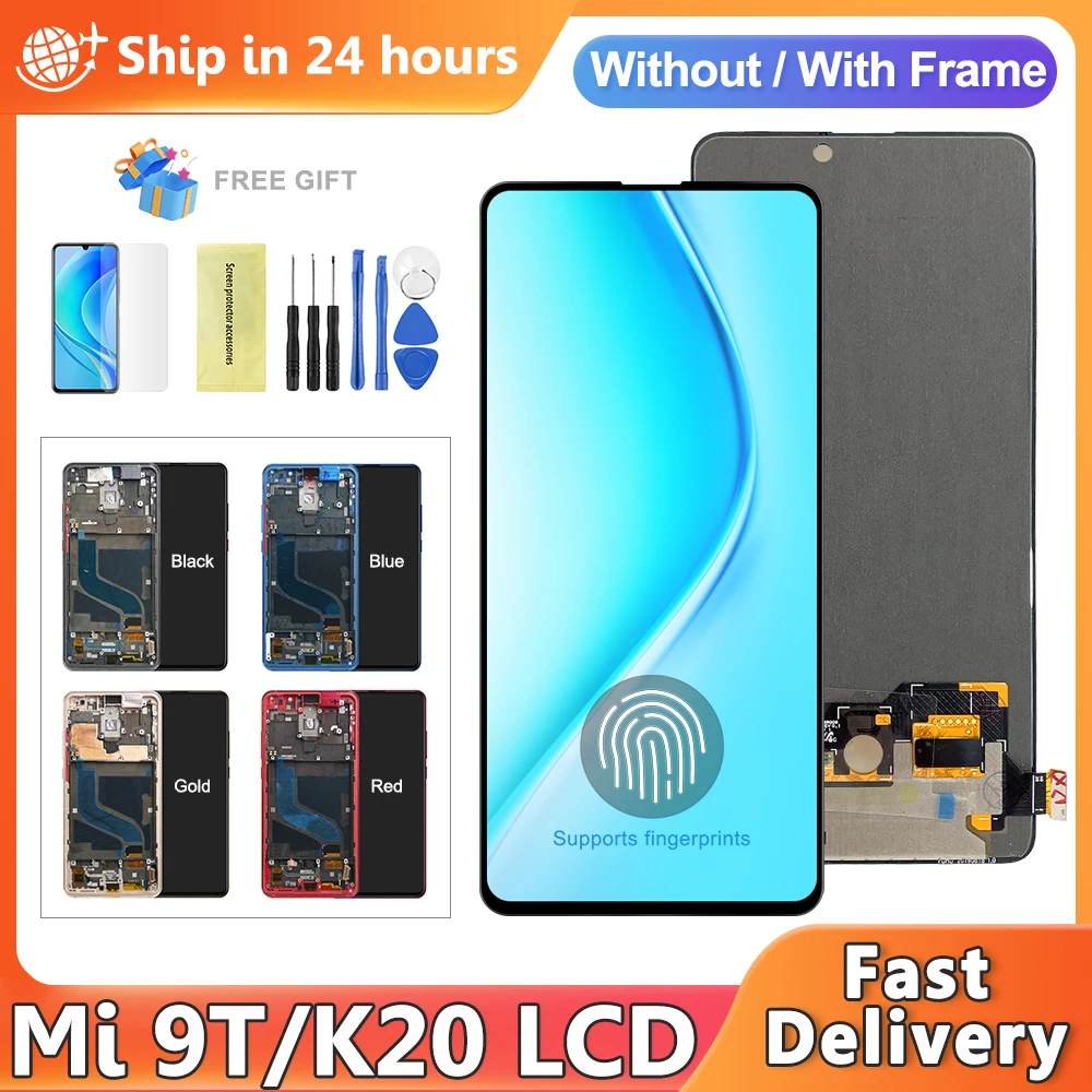 For Xiaomi Mi 9T Pro / Mi 9T Lcd Display Digital Assembly Touch Screen For Redmi K20 / K20 pro Display Screen Lcd Replace Parts