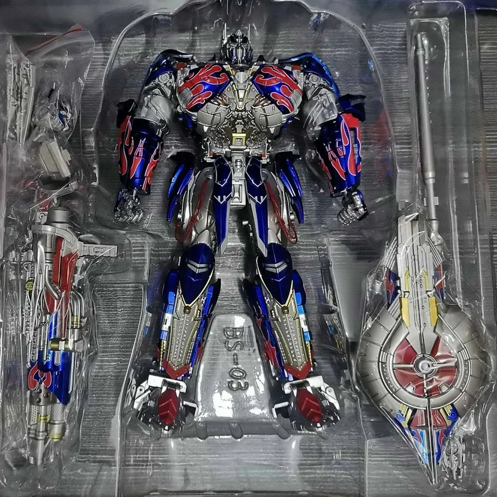 

In Stock Transformation Optimus BS03 UT R-02 Knight Warrior Movie OP Deformation Robot Alloy Anime Action Figure Model Toys Gift