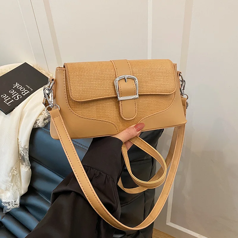 

Квадратная сумка в корейском стиле с цветными блоками — портативная сумка через плечо/плечо, легкая роскошная женская сумка с контрастной строчкой