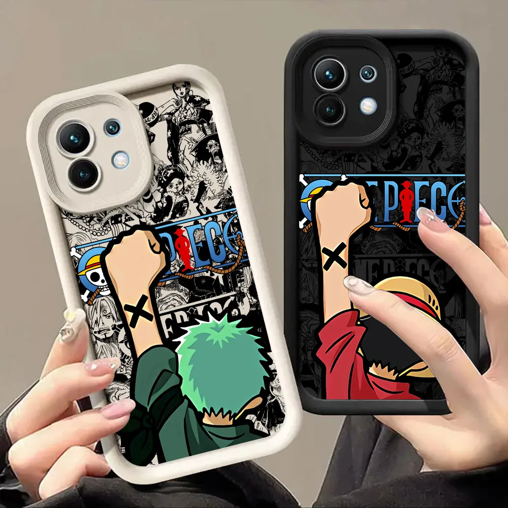 

Cartoon Ones Pieces Brother Silicone Case For Xiaomi 15T 14T 13T Pro 15Ultra 17Pro Max Poco F7 X7 X6 F5 M6 M7 Pro 5G Phone Cover