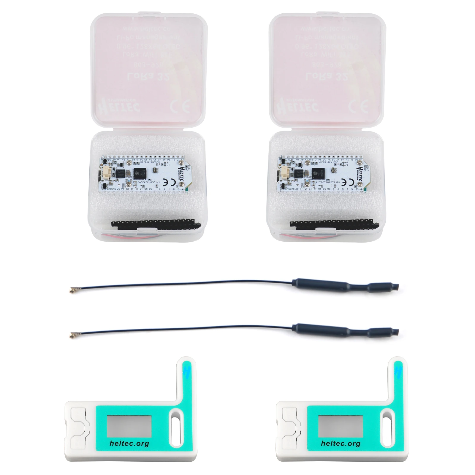 2 ชุด ESP32 LoRa V3 บอร์ดพัฒนา 868MHz-915MHz SX1262 0.96 นิ้วจอแสดงผล OLED BT + WIFI Lora Kit สําหรับ Arduino IOT Smart Home