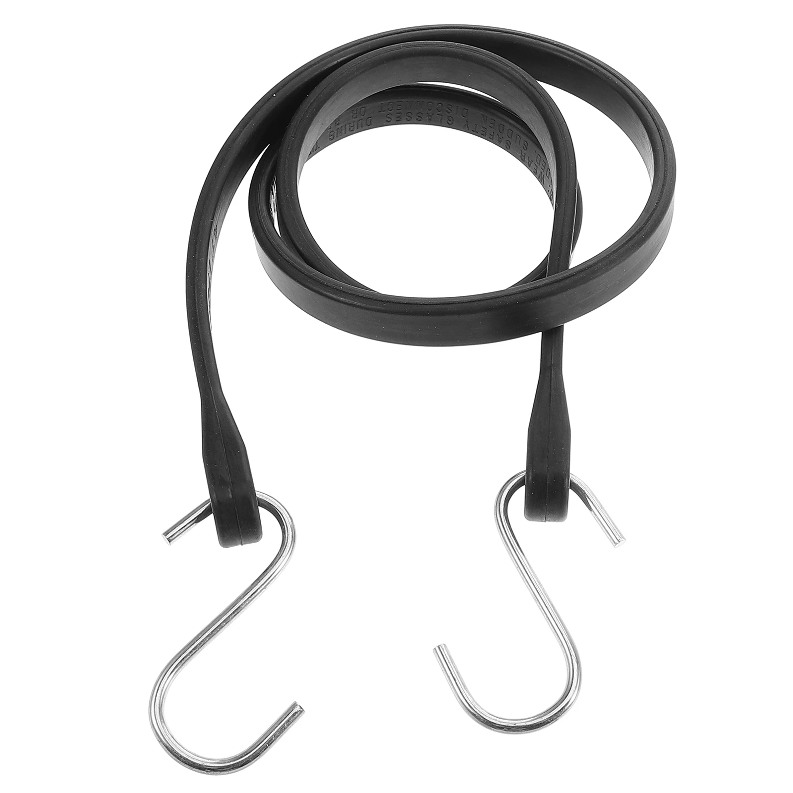 

Rubber Bundling Strap Bungee Elastic Straps Hooks Cargo Cords Tarps Truck Trailer RV Accessories Strong Tension Durable Reliable