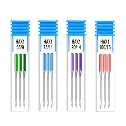 Sewing Machine Needles Universal Regular Point Machine Needles for Singer Brother Janome Size with 65/9 75/11 90/14 100/16