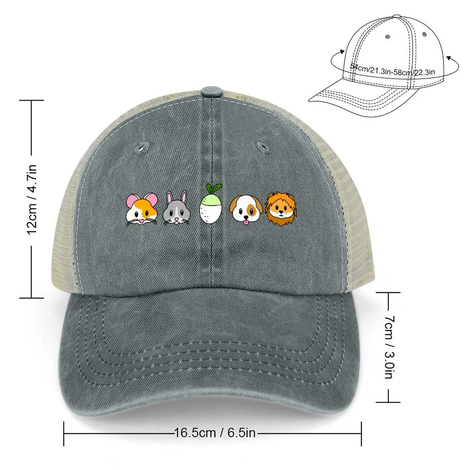 Mamamoo & Moomoo Cowboy Hat Sun Hat For Children New In The Hat Golf Wear Woman Hats Men's