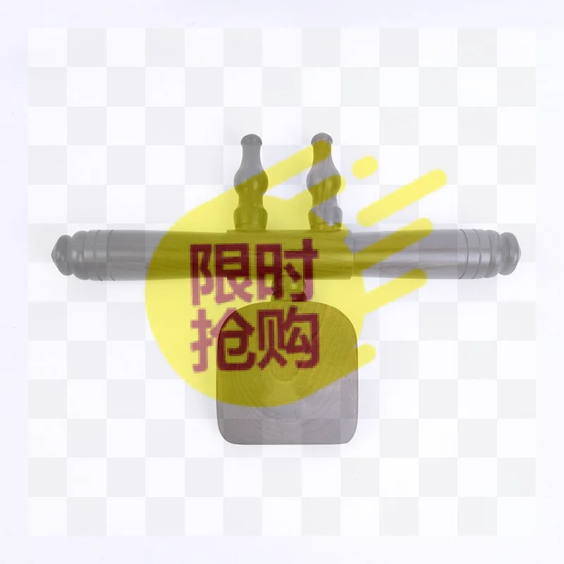 【HBA】Natural Solid Wood Balancing Massage Shovel Smooth Surface Comfortable Handle For Home Meridian Dredging Gua Sha Relaxatio