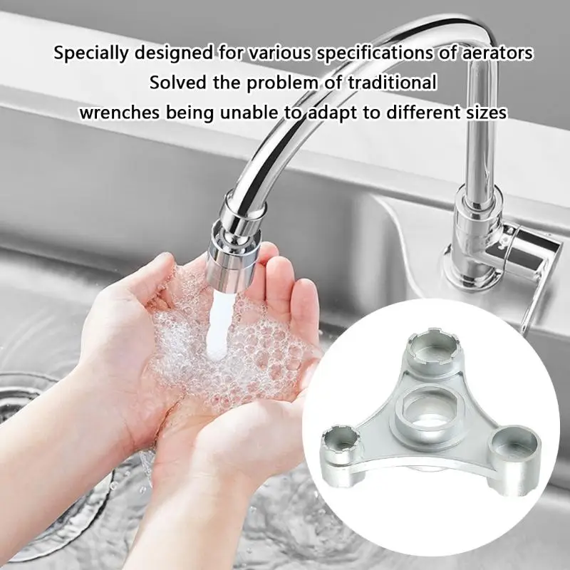 M7DA Compact 4 отверстия аэратор -гаечный ключ тяжелая углеродная сталь легкая установка для домашнего использования