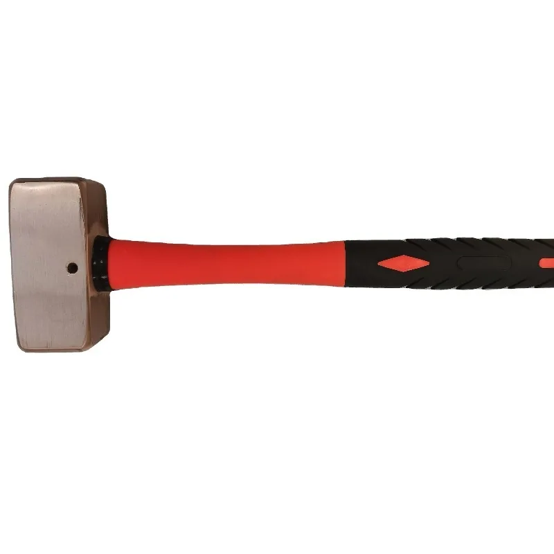 

Non Sparking Tools Red Copper 1kg Sledge Hammer Type With Fiberglass Handle Suitable for Various Fields