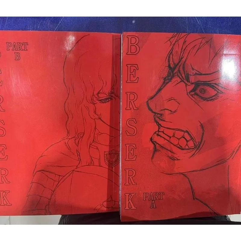

Berserk Volumes 1-2 Complete Large 16mo 4-in-1 Manga Collection Vols.1-42 Chinese Content Artbook Comic