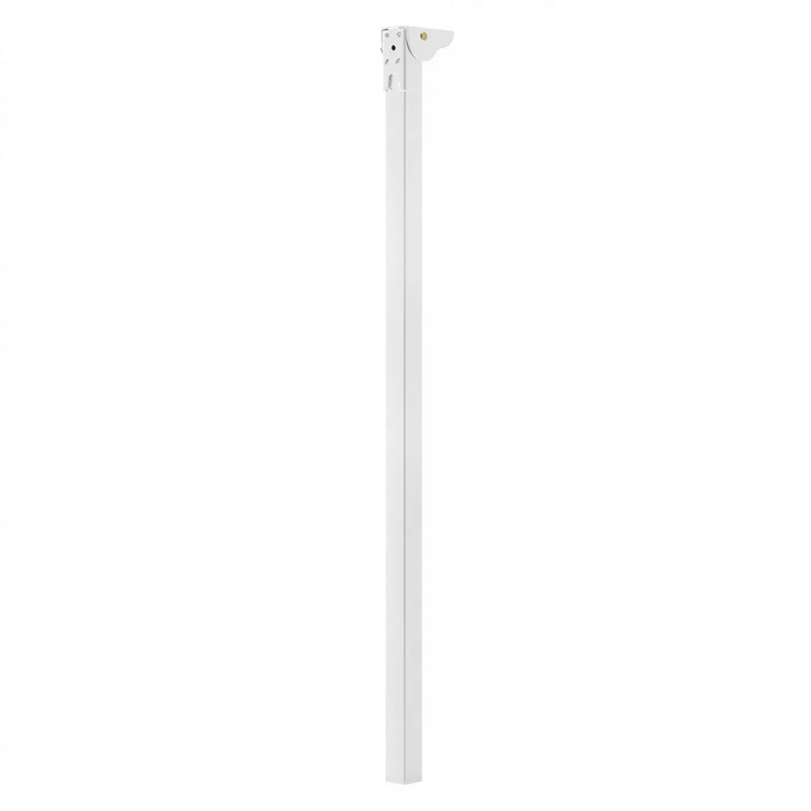 Square Folding Table Leg with Installation Kit Foldable Folding Table Leg Powder-Coated Hardware for Cabinetmaking Hobbyists,