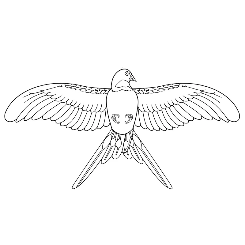 50cm 미니 플라스틱 연 DIY 연 그림 그리기 연 도구 및 비행 도구 포함 야외 재미 창의적인 장난감 어린이 선물