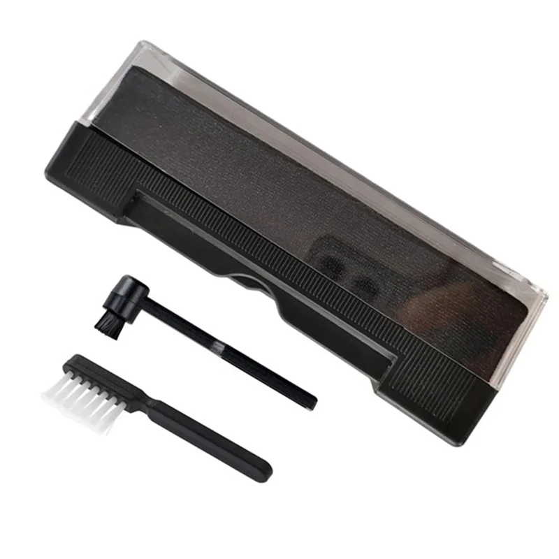 مجموعة تنظيف سجل الفينيل الممتازة، فرشاة مخملية مضادة للكهرباء الساكنة، مزيل الغبار لملحقات مشغل القرص الدوار CD/LP