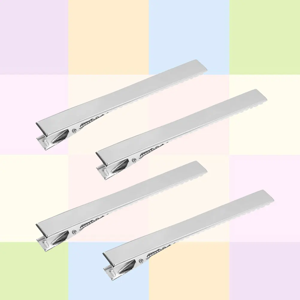 

20 шт., 9,6 см, металлические пружинные зажимы, заколки для волос в виде утконоса для точной секционирования, сушки феном, укладки, булавка «сделай сам» из кожи аллигатора