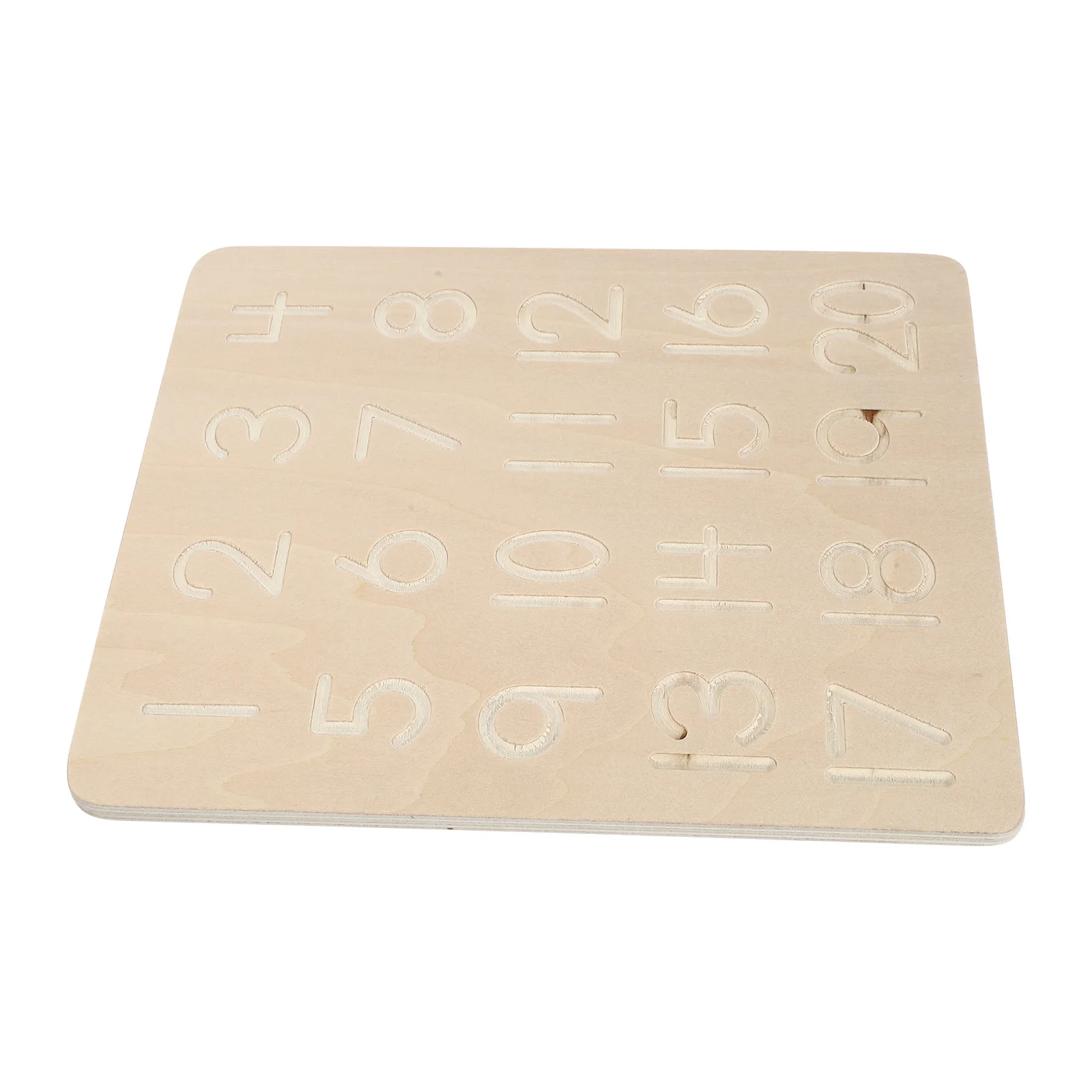 

Wooden Concave Convex Groove Board Number Learning Toy Writing Practice Tracing Teaching Aids Kids Gifts Educational Plaything
