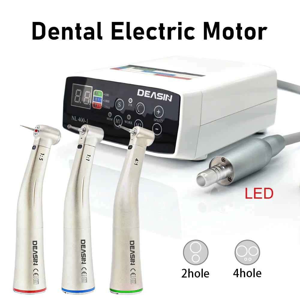 Dentale Led Interno Acqua Spray E-tipo X25L/X95L/X15L/X65L Contra Angolo Manipolo Portatile Dentale Motore Elettrico Strumenti