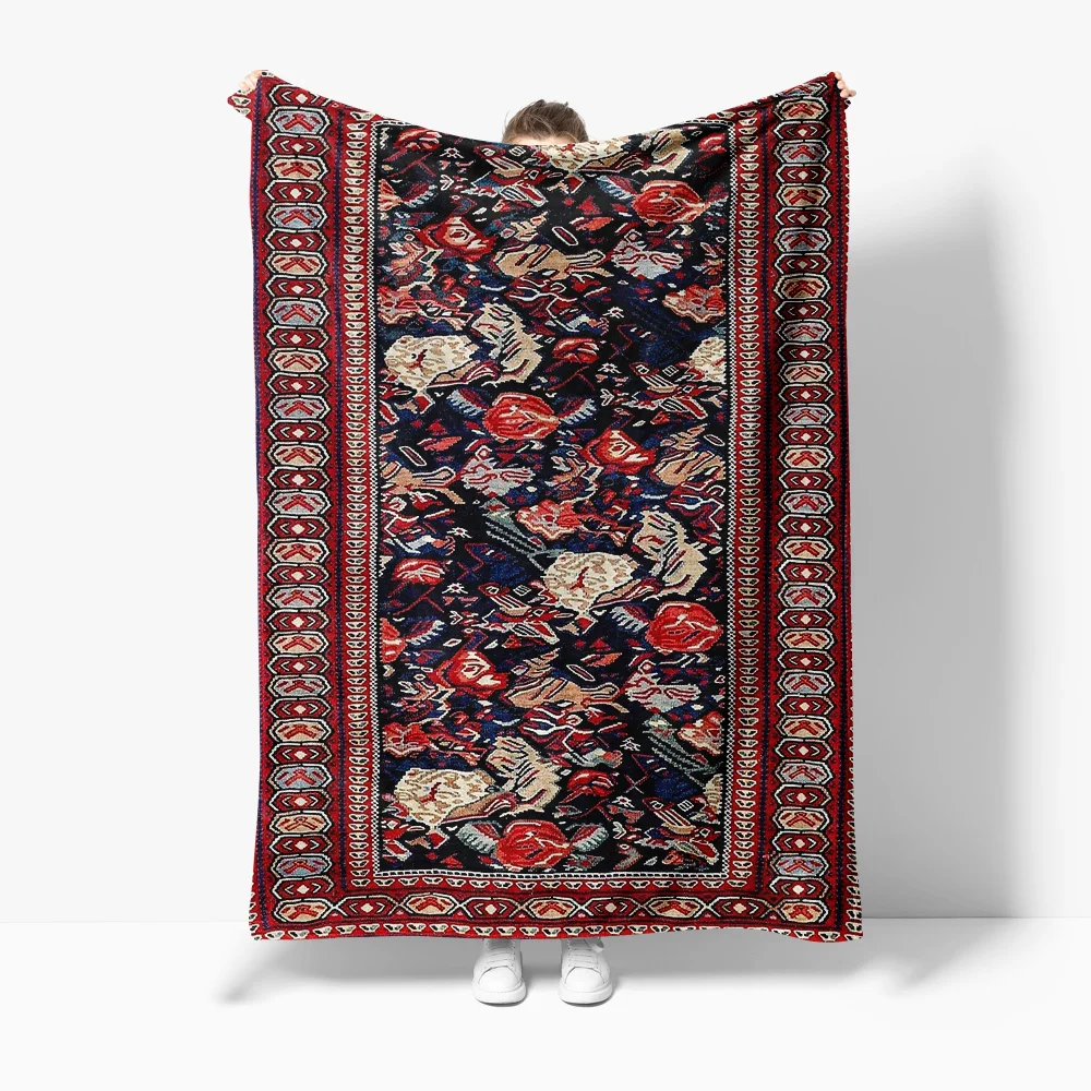 

Персидский ковер, маленький ручной завязый ковер в восточном стиле, ковер в марокканском стиле, декор для гостиной, напольный коврик