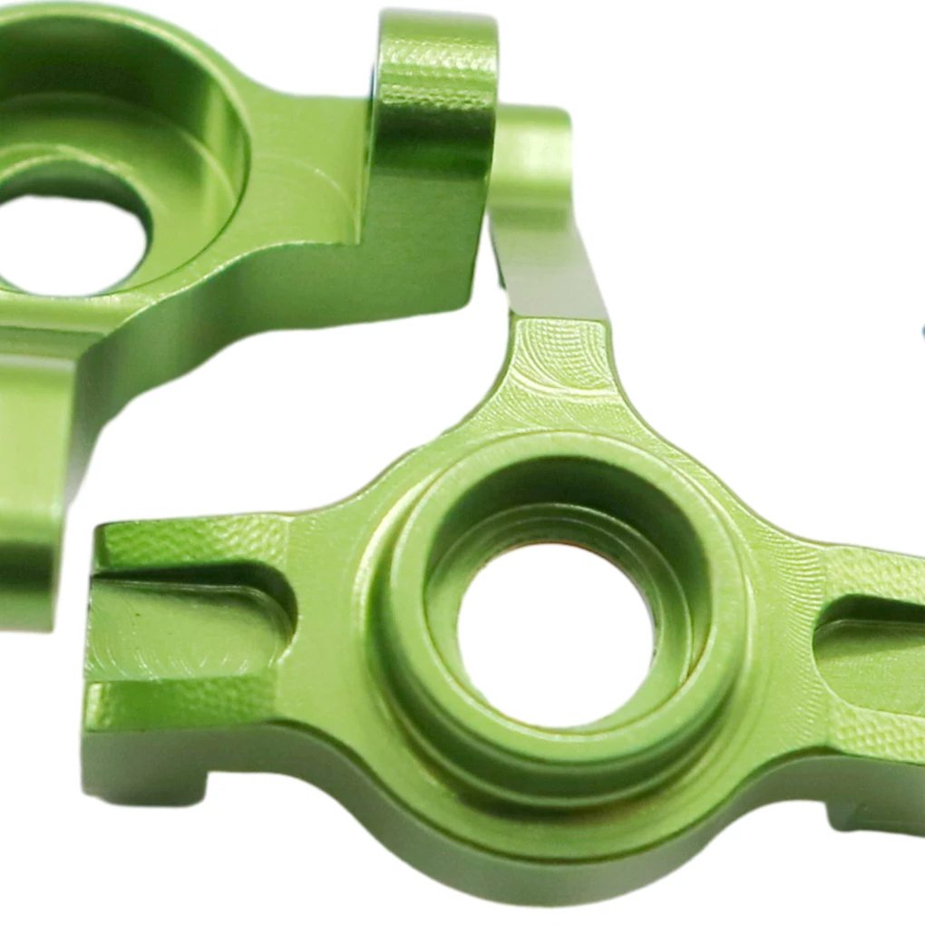 2piece Aluminum Alloy 1/10 Steering Hub Carrier For 94180 RC Car Part RC Car Accessories Replacement Parts view 6