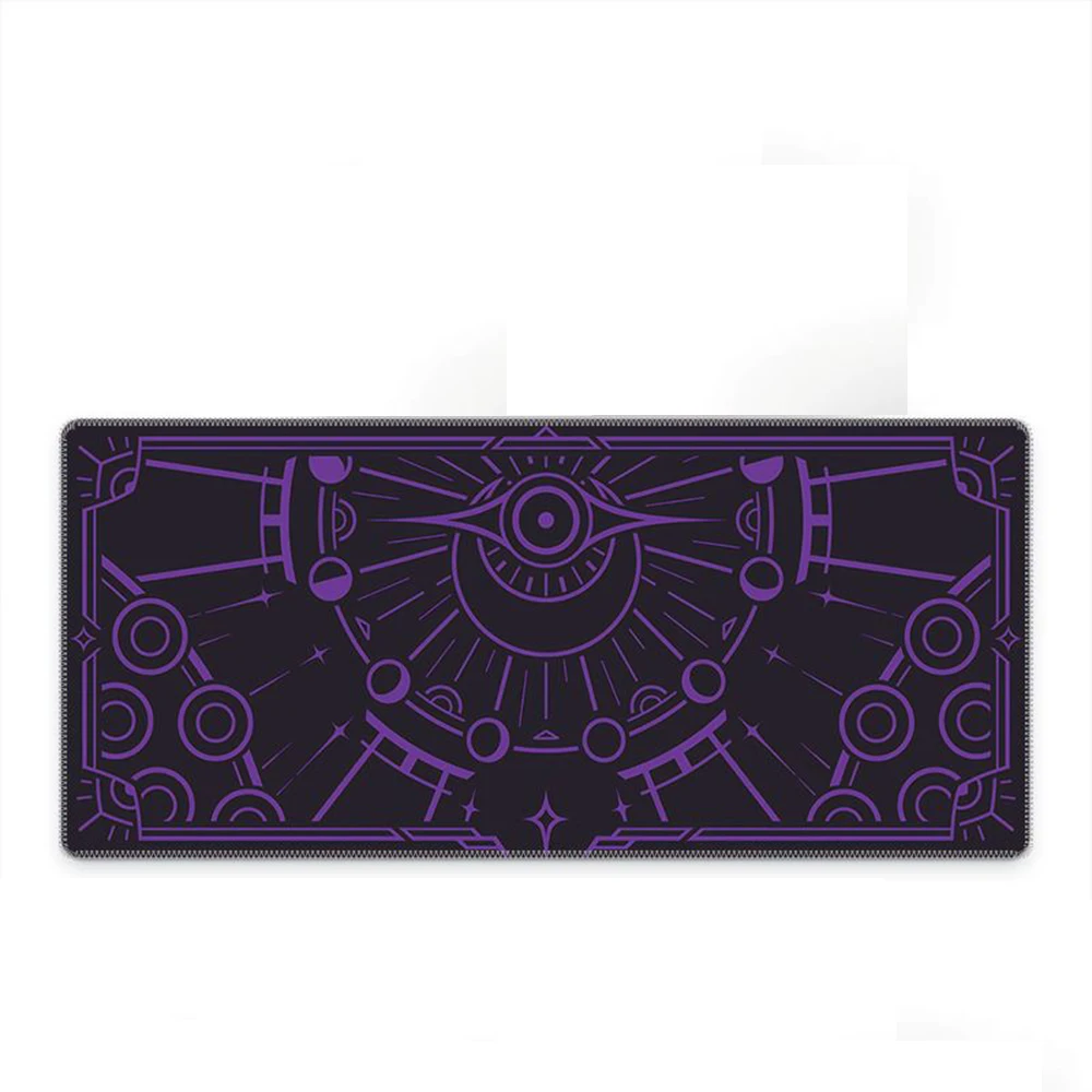 

Purple Ancient Greek God Eye Gaming Mouse Pad Laptop Keyboard Desk Pad Non-slip Base Suitable for Computer Games and Office