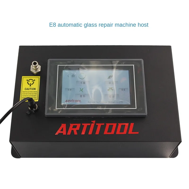 Gold SellerE8 Intelligent Program Automotive Glass Repair Machine - Integrated Draw-Press Air Path Auto Program Execution Bee Bu