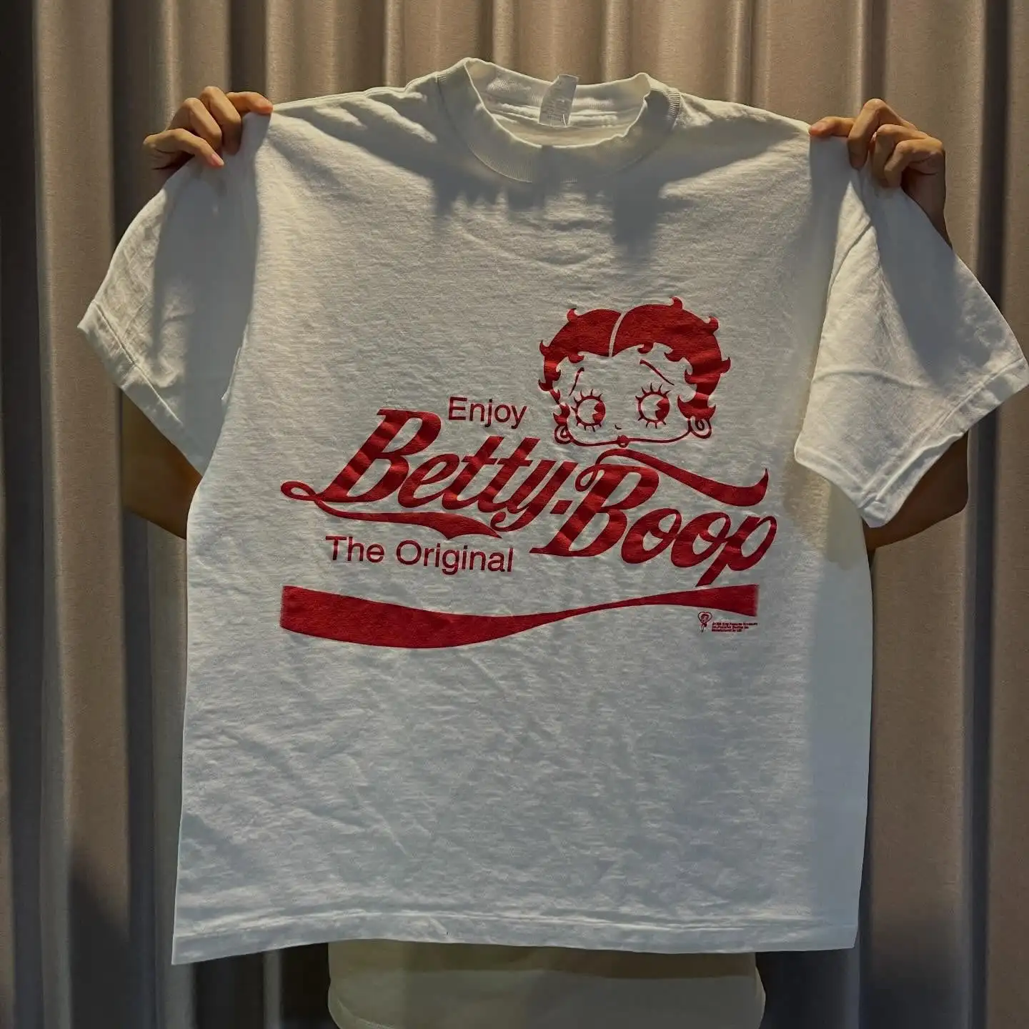 classic-betty-doll-american-retro-short-sleeve-t-shirt-select-good-things-recommendation-fashionable-casual-cotton-top
