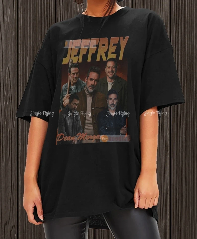 Футболка с рисунком Дина Моргана, унисекс, из хлопка