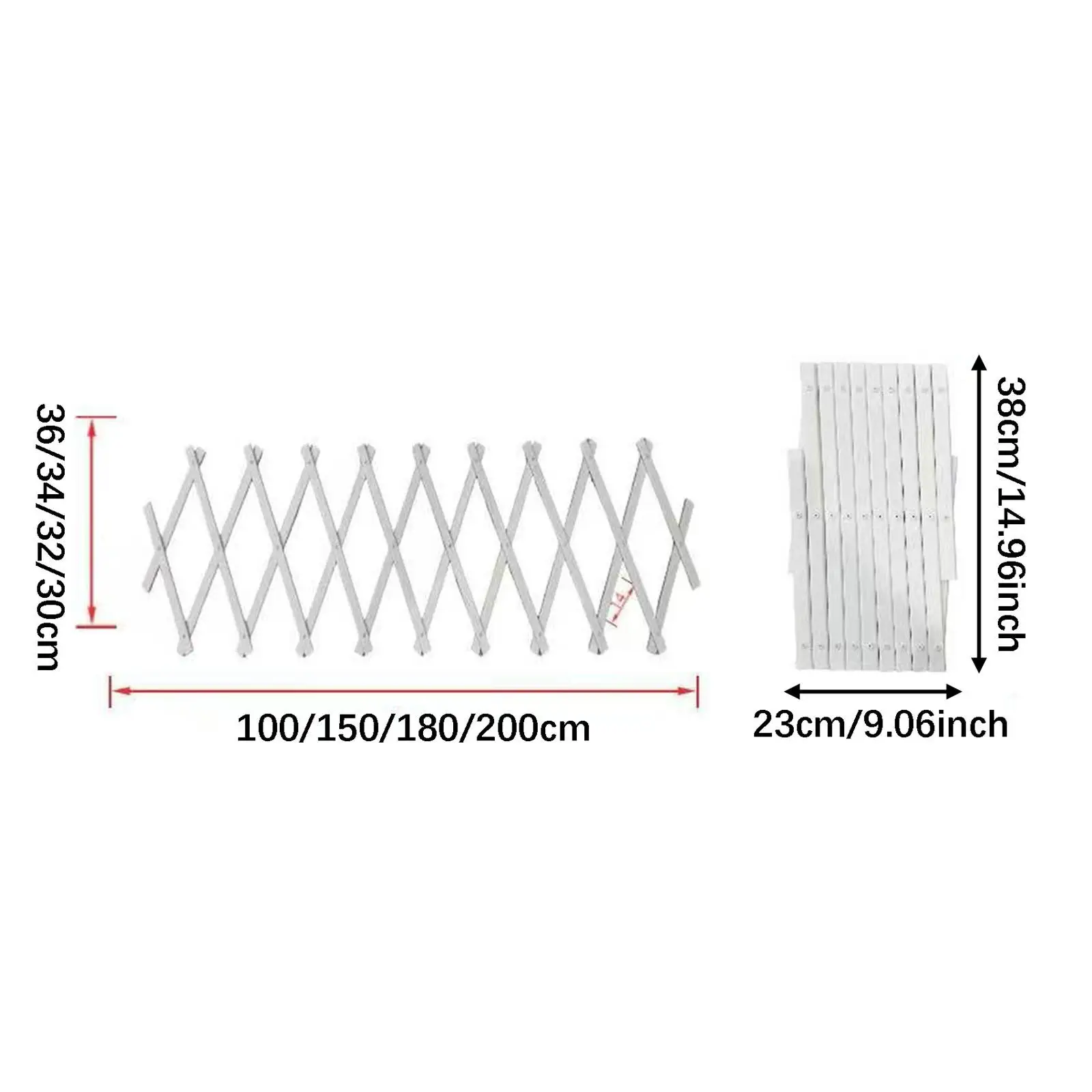 

Регулируемая расширяемая пластиковая решетка-ограждение для сада, опора для вьющихся растений, овощей и цветов, декоративная