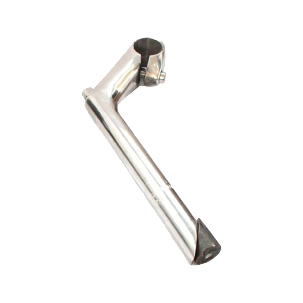 Bike Gooseneck Stem Compatible with For 22 2/25 4 MM Forks Lightweight Aluminum Design Offers a Comfortable Riding Position