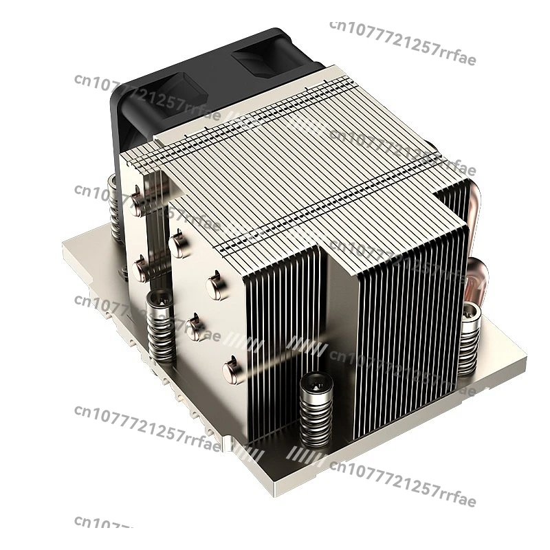 Support SP5/AMD + multi-platform CPU radiator 6 heat pipe computer side blowing silent fan copper