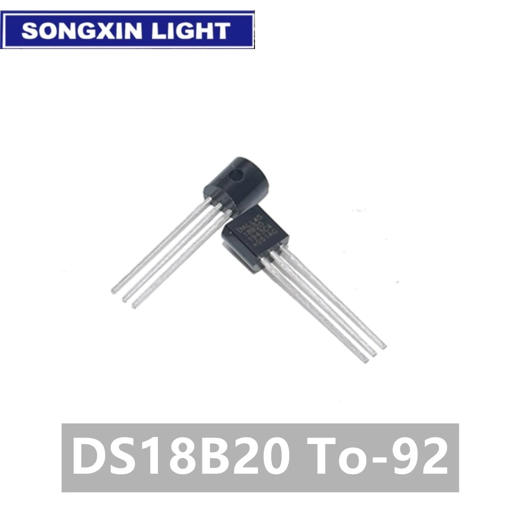 SX New And Original DS18B20 18B20 18S20 TO-92 IC CHIP Thermometer Temperature Sensor