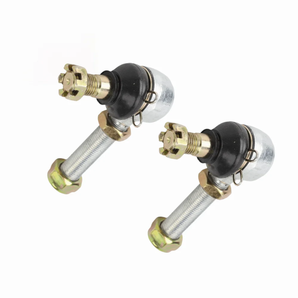 2Pcs Durable M12xM16 Tie Rod Ball Joint Left Right Thread Steel Alloy Tie Rod End Ball Joiner Ball Joint Kit For Quad Dirt Bike