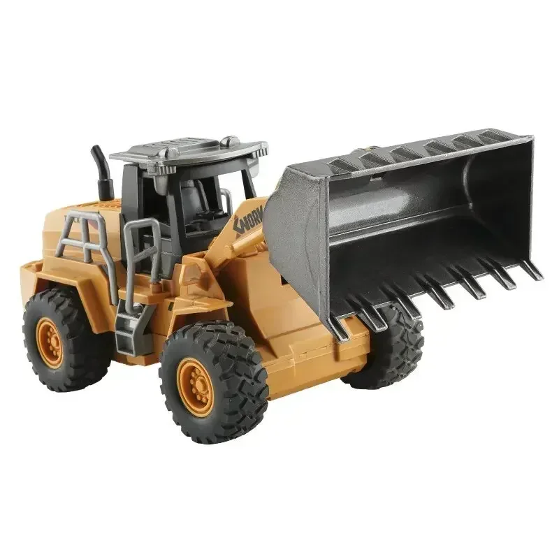 

Wireless Remote Control Bulldozer Alloy Electric Loader Children's Simulated Forklift Engineering Vehicle Fall Resistant Boy Toy