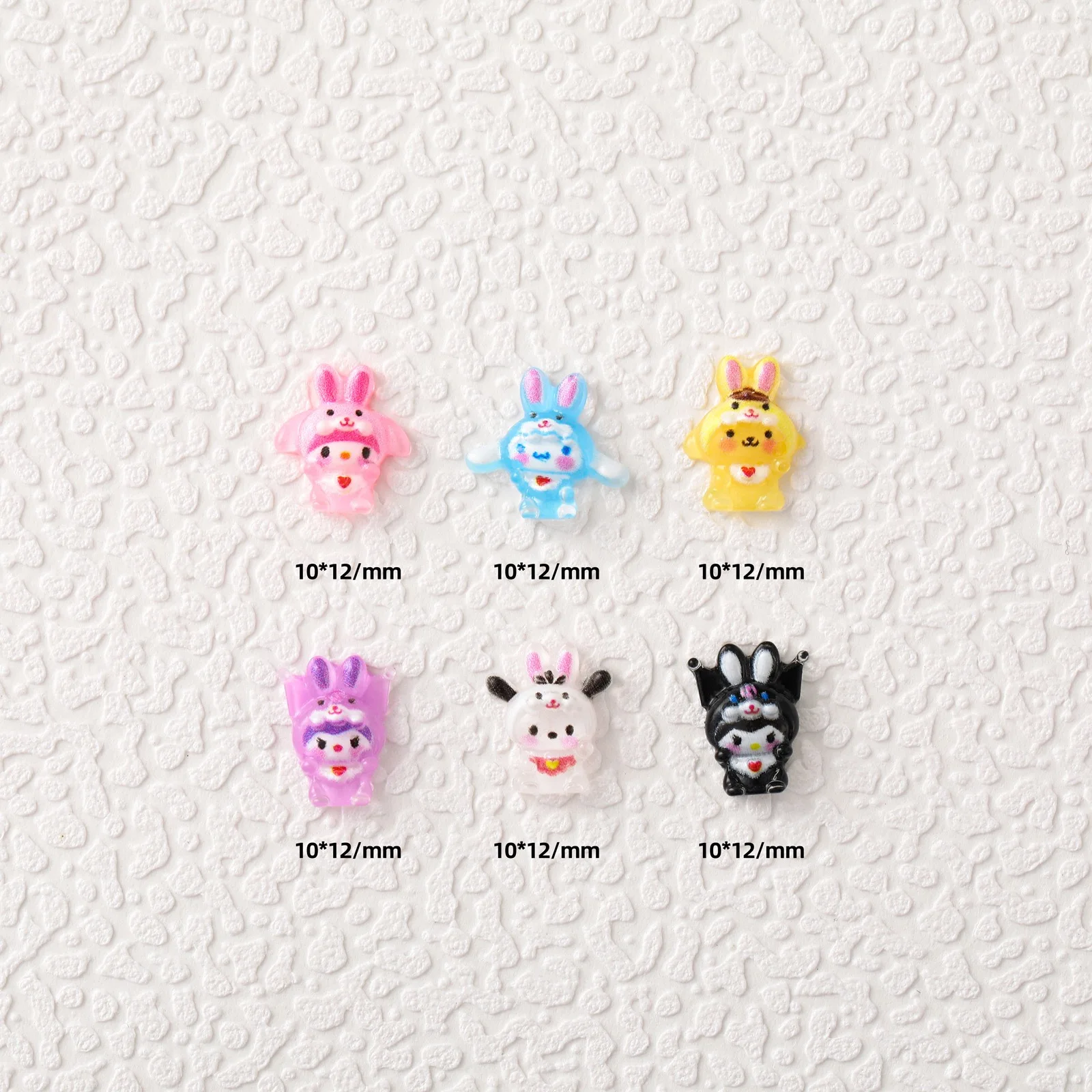 50 Buah Baru Cute Resin Mini Cartoon Suit DIY Ornamen Perhiasan Membuat Manikur Aksesori Dekorasi