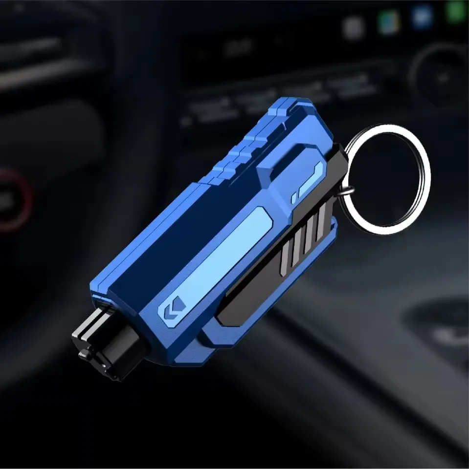 Car Safety Hammer Mini Car with A Multi-functional Escape Hammer To Break The Glass Rescue Hammer Car Window One Second